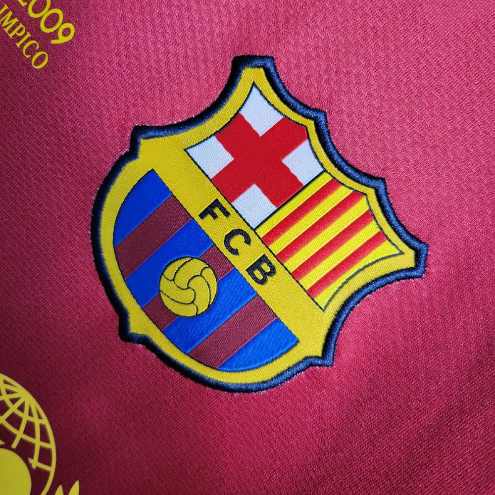 Retro 2008/09 Fc Barcelona Ucl Final Home Shirt Clothing
