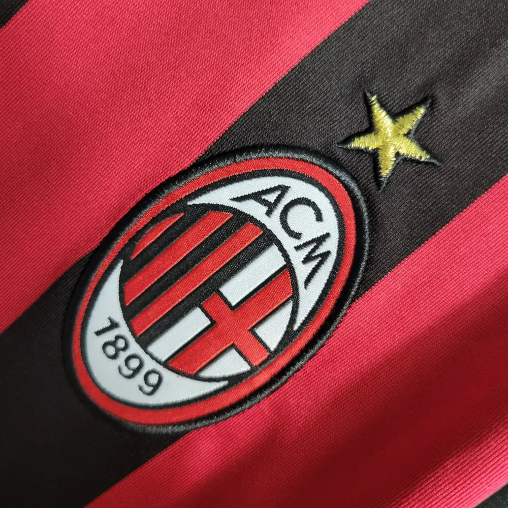 Retro 2011/12 Ac Milan Home Shirt Clothing
