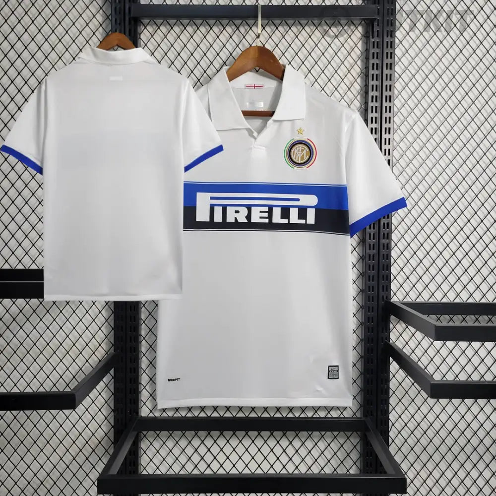 Retro 2009/10 Inter Milan Away Shirt Clothing