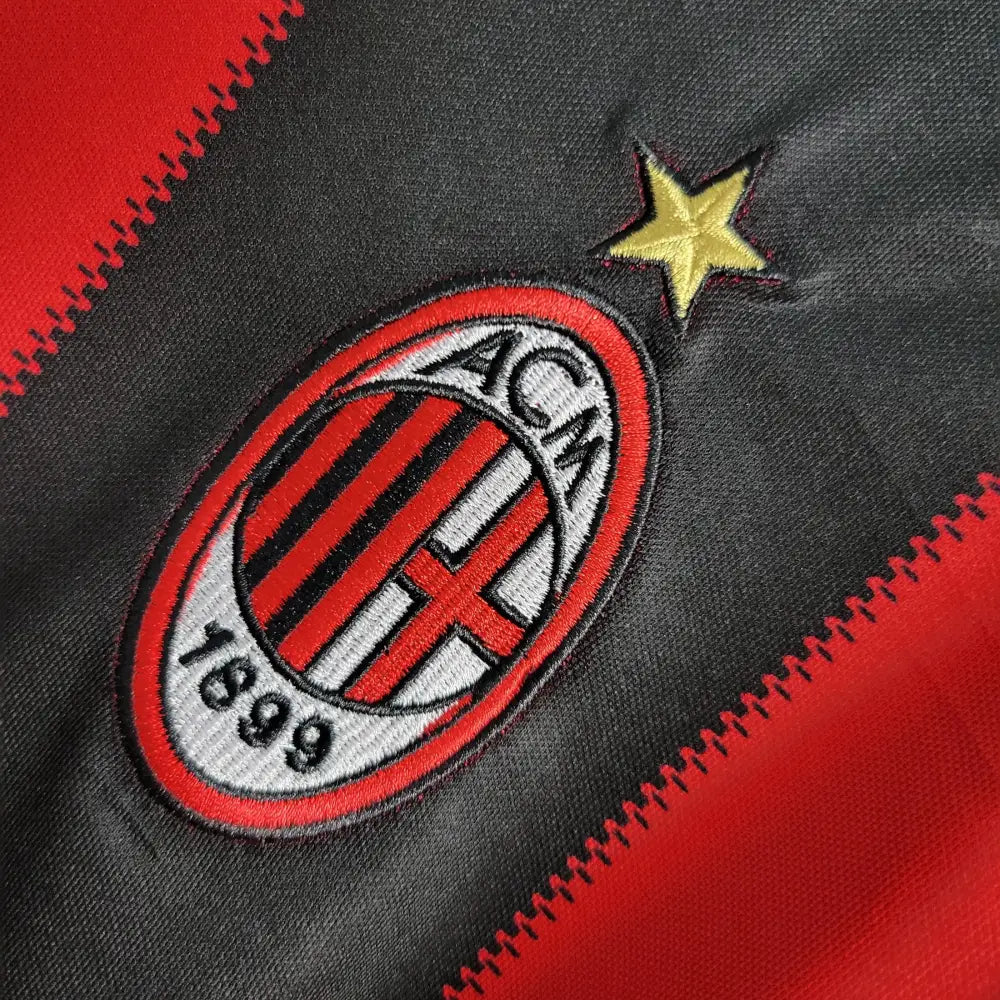Retro 2010/11 Ac Milan Home Shirt Clothing