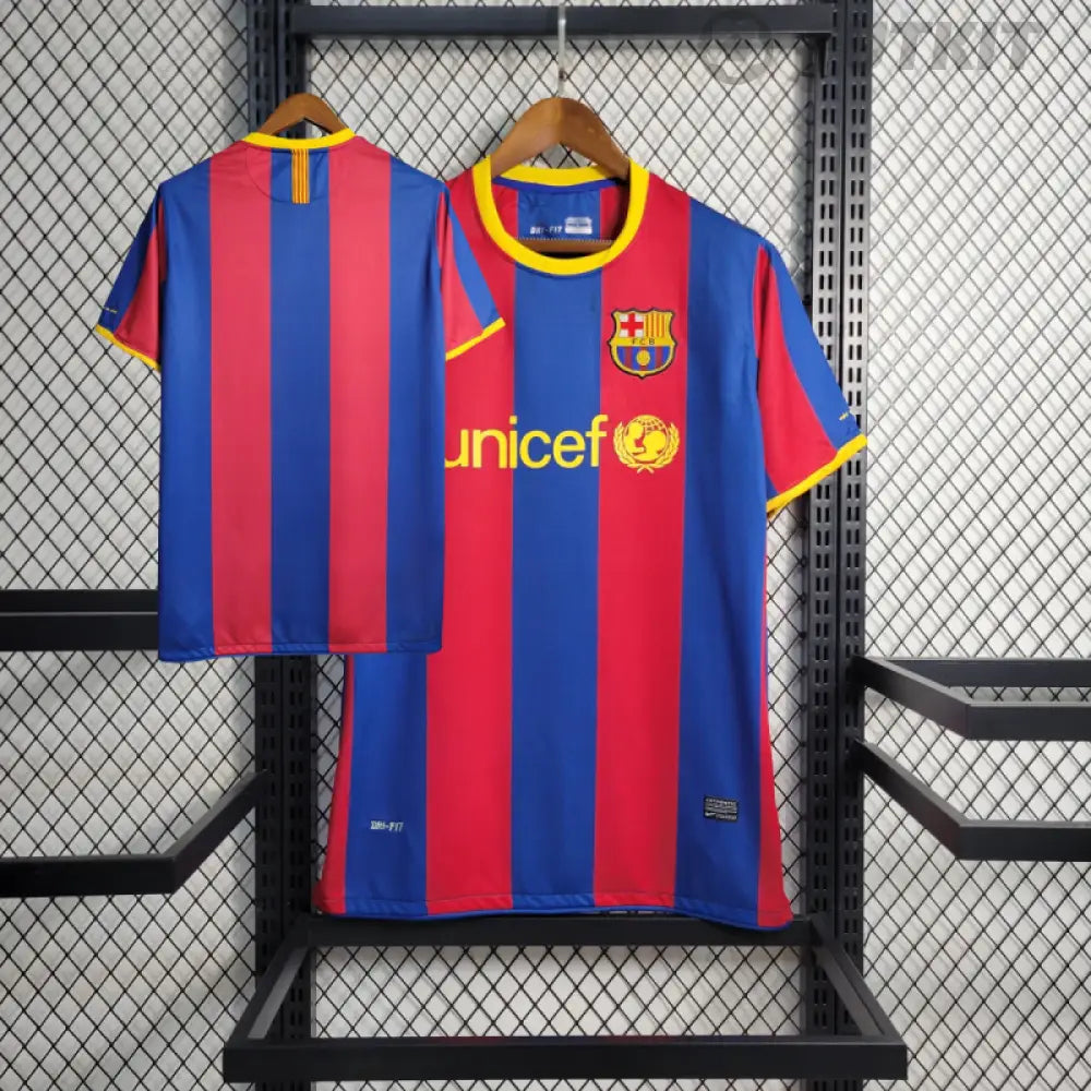 Retro 2010/11 Fc Barcelona Home Shirt Clothing