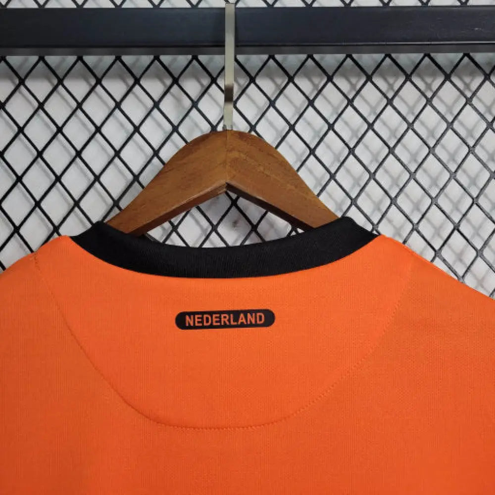 Retro 2010 Netherlands Home Shirt Clothing