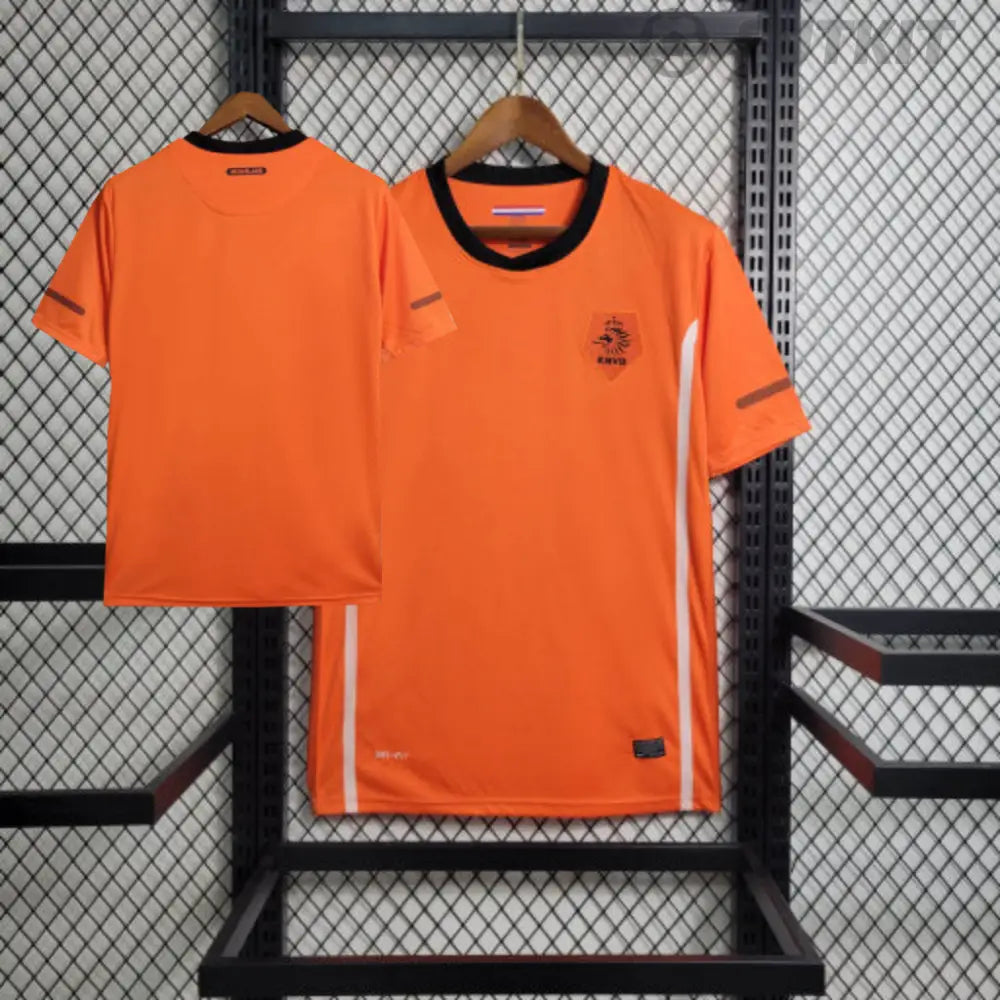 Retro 2010 Netherlands Home Shirt Clothing