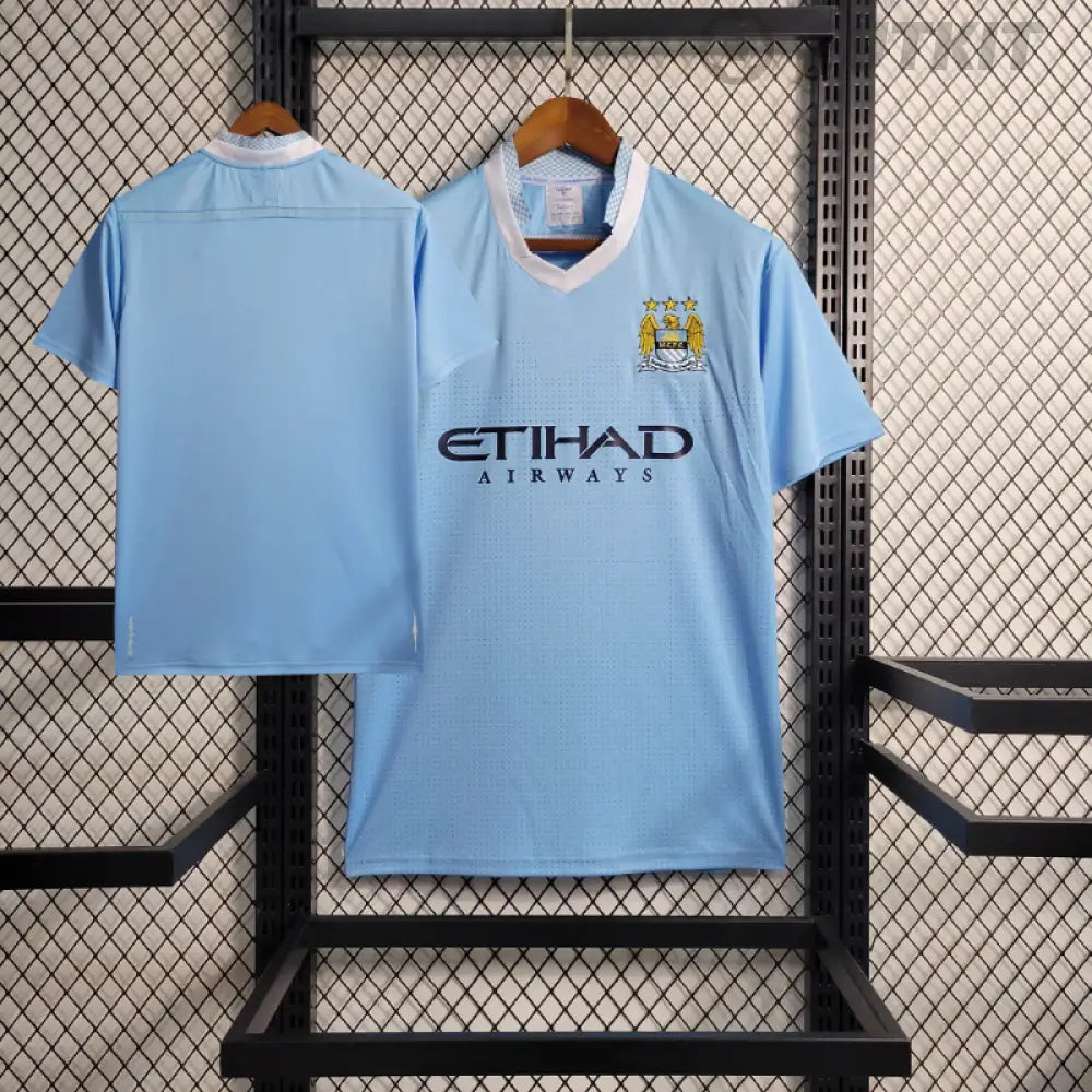 Retro 2011/12 Manchester City Home Shirt Clothing