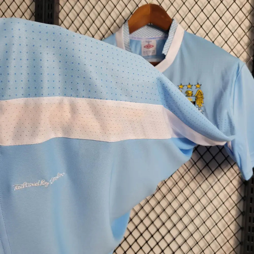 Retro 2011/12 Manchester City Home Shirt Clothing