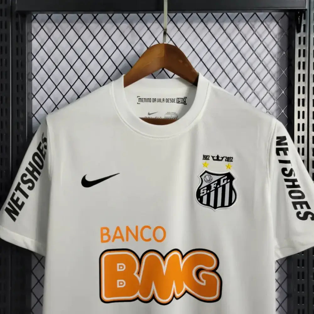 Retro 2011/13 Santos Fc Home Shirt Clothing