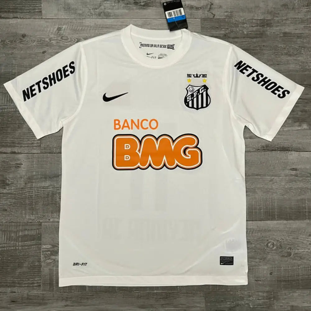 Retro 2011/13 Santos Fc Home Shirt Clothing
