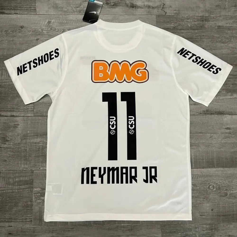 Retro 2011/13 Santos Fc Home Shirt Clothing