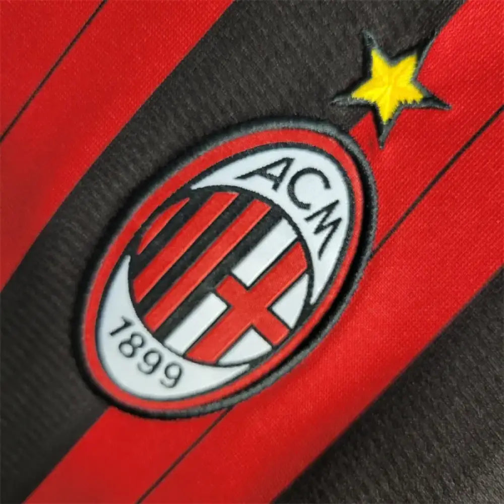 Retro 2013/14 Ac Milan Home Shirt Clothing