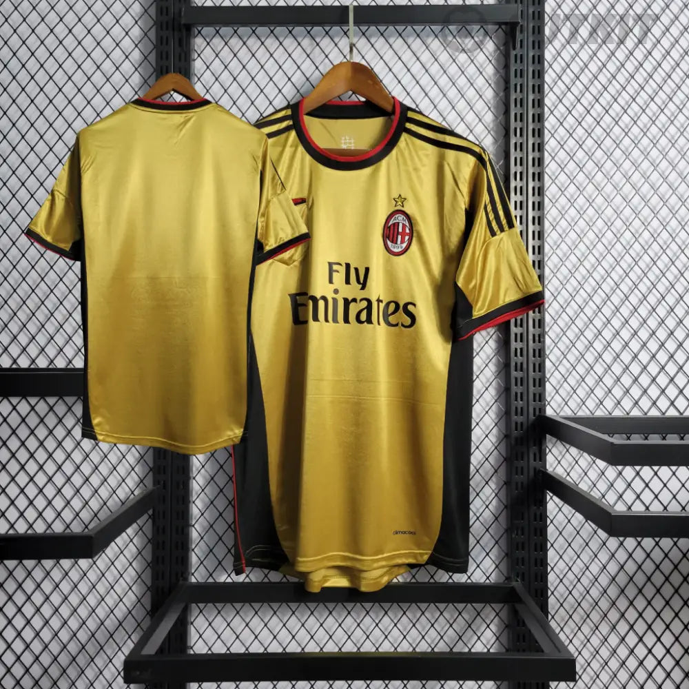 Retro 2013/14 Ac Milan Third Shirt Clothing