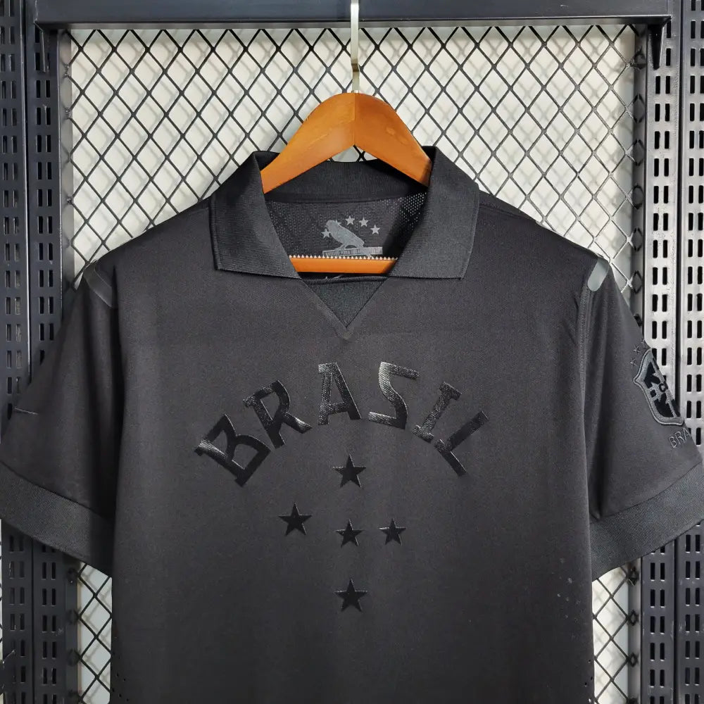 Retro 2013/14 Brazil Third Special Edition Black Shirt Clothing