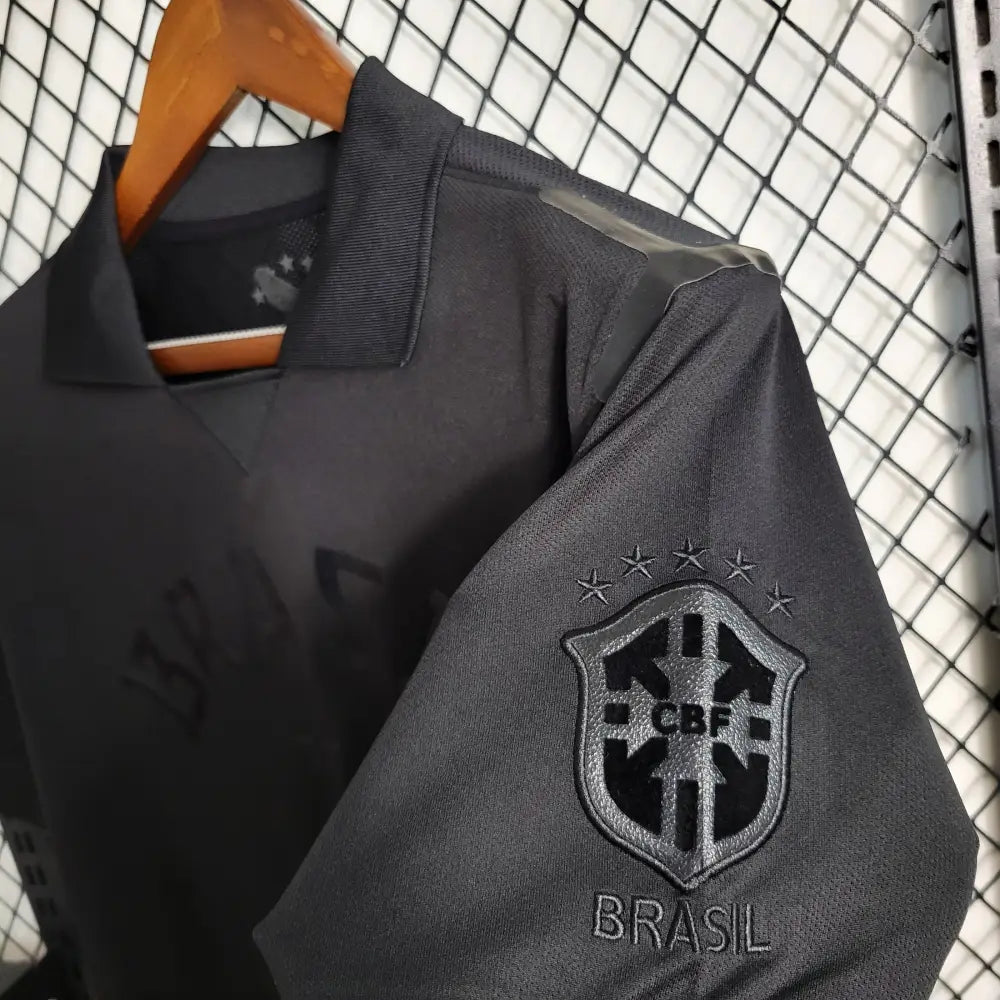 Retro 2013/14 Brazil Third Special Edition Black Shirt Clothing