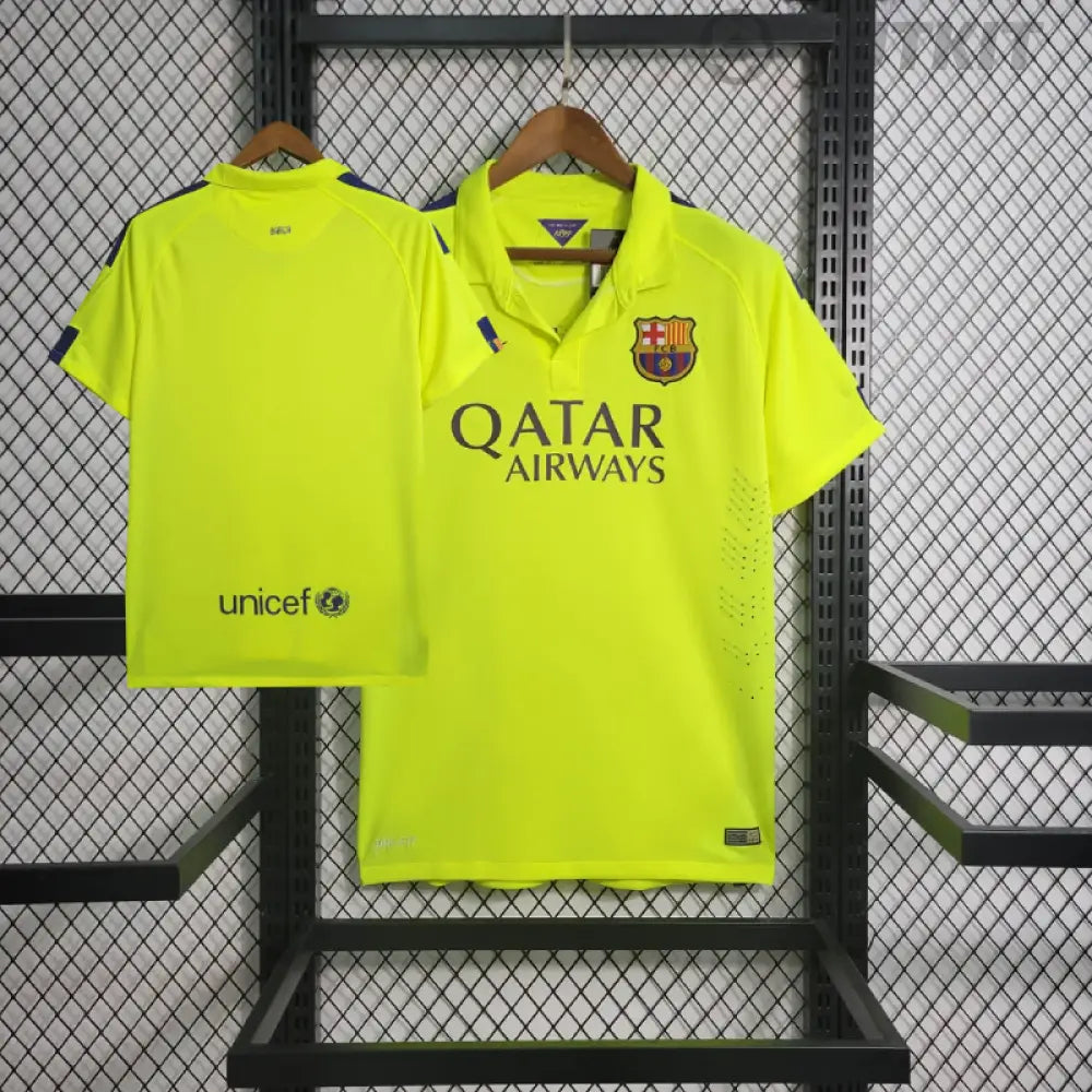 Retro 2014/15 Fc Barcelona Away Shirt Clothing