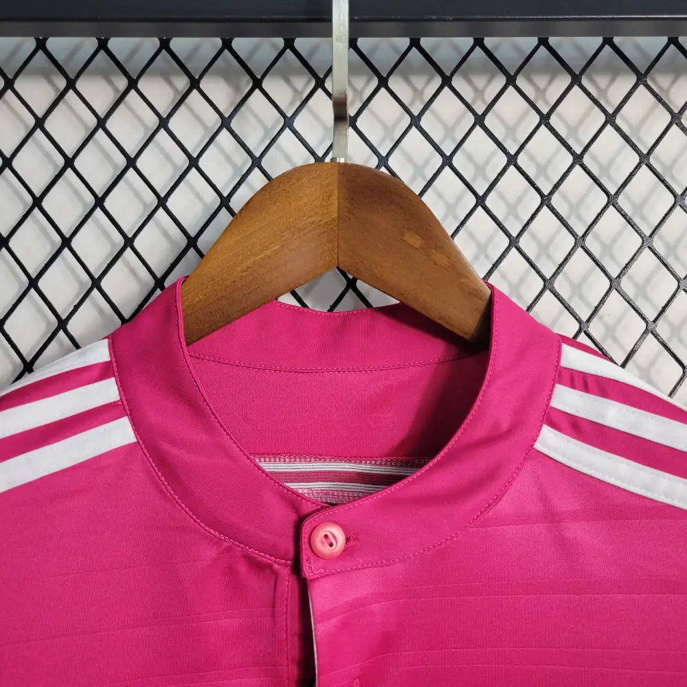 Retro 2014/15 Real Madrid Away Pink Shirt Clothing