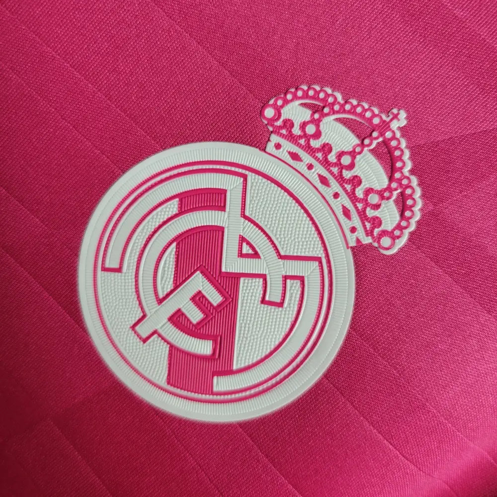 Retro 2014/15 Real Madrid Away Pink Shirt Clothing
