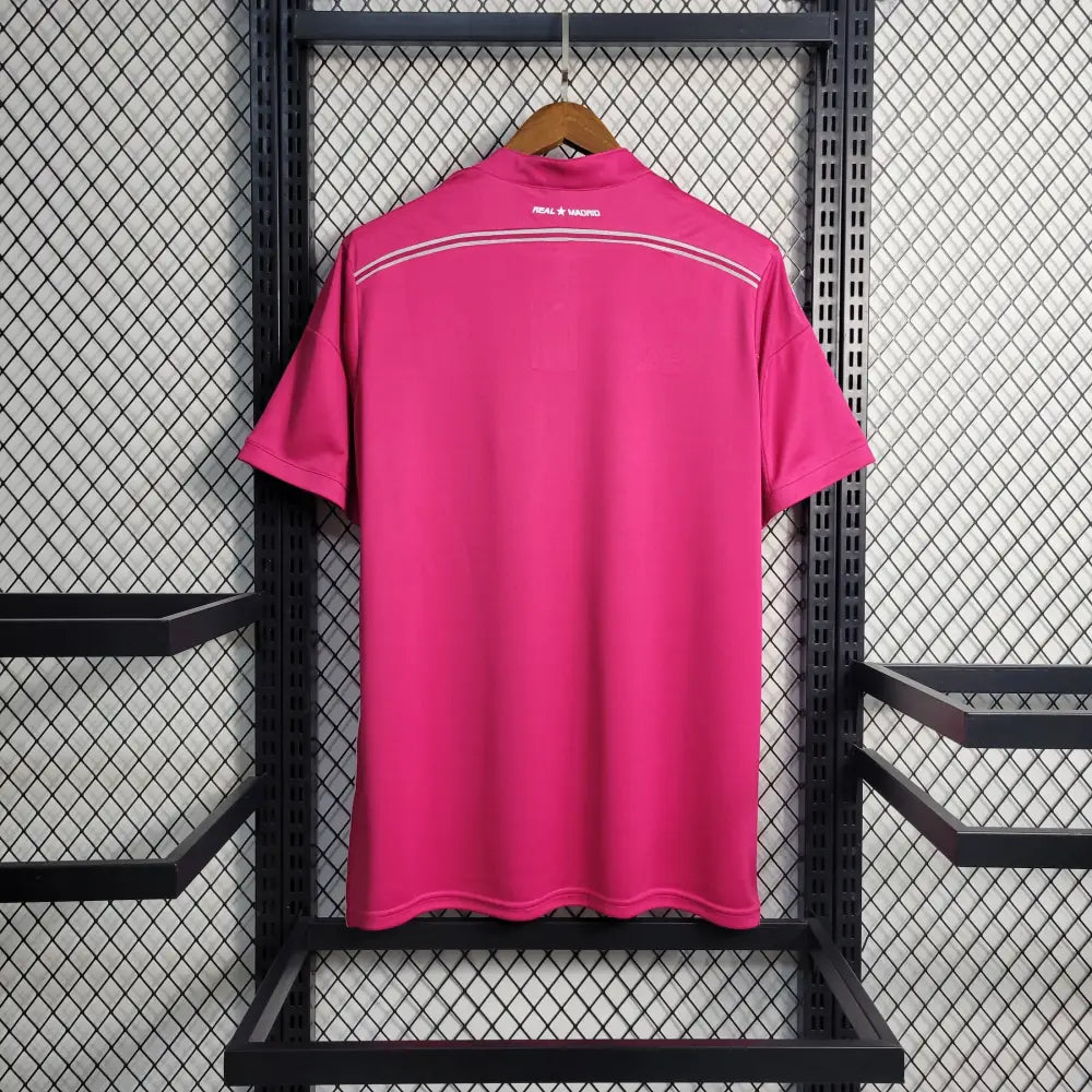 Retro 2014/15 Real Madrid Away Pink Shirt Clothing