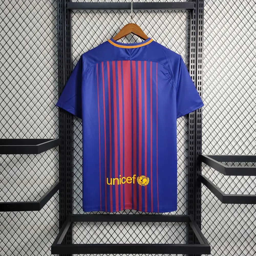 Retro 2017/18 Fc Barcelona Home Shirt Clothing