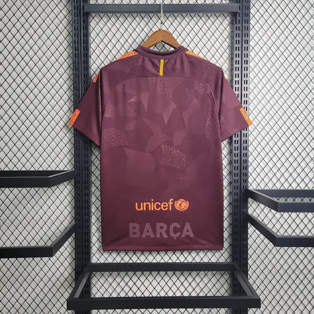 Retro 2017/18 Fc Barcelona Thirt Shirt Clothing