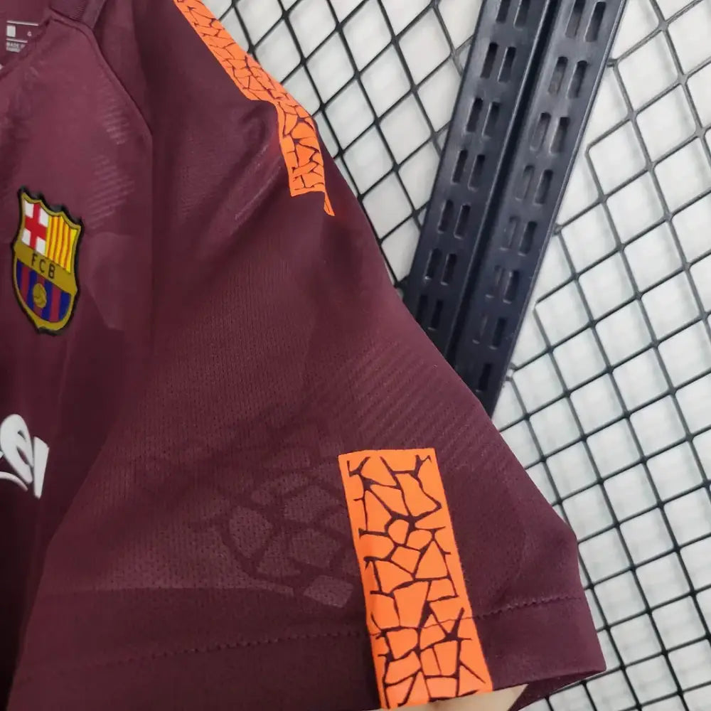 Retro 2017/18 Fc Barcelona Thirt Shirt Clothing