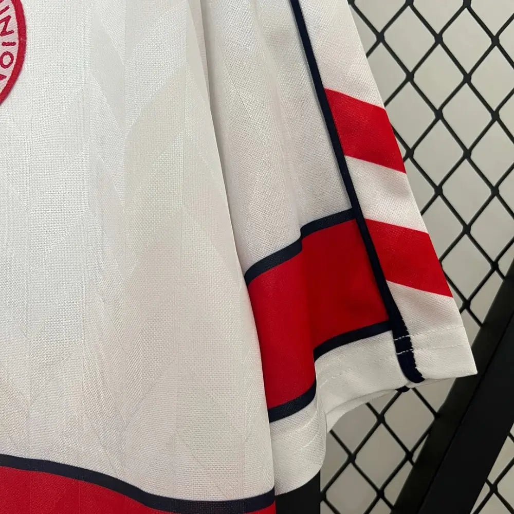 Retro Denmark 1988 Away Shirt Clothing