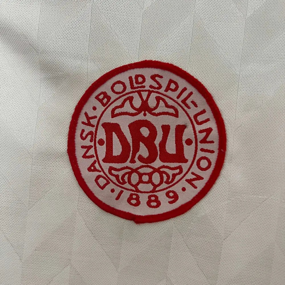 Retro Denmark 1988 Away Shirt Clothing