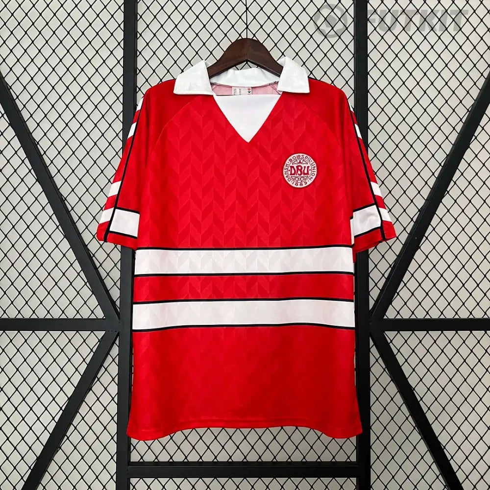 Retro Denmark 1988 Home Shirt Clothing