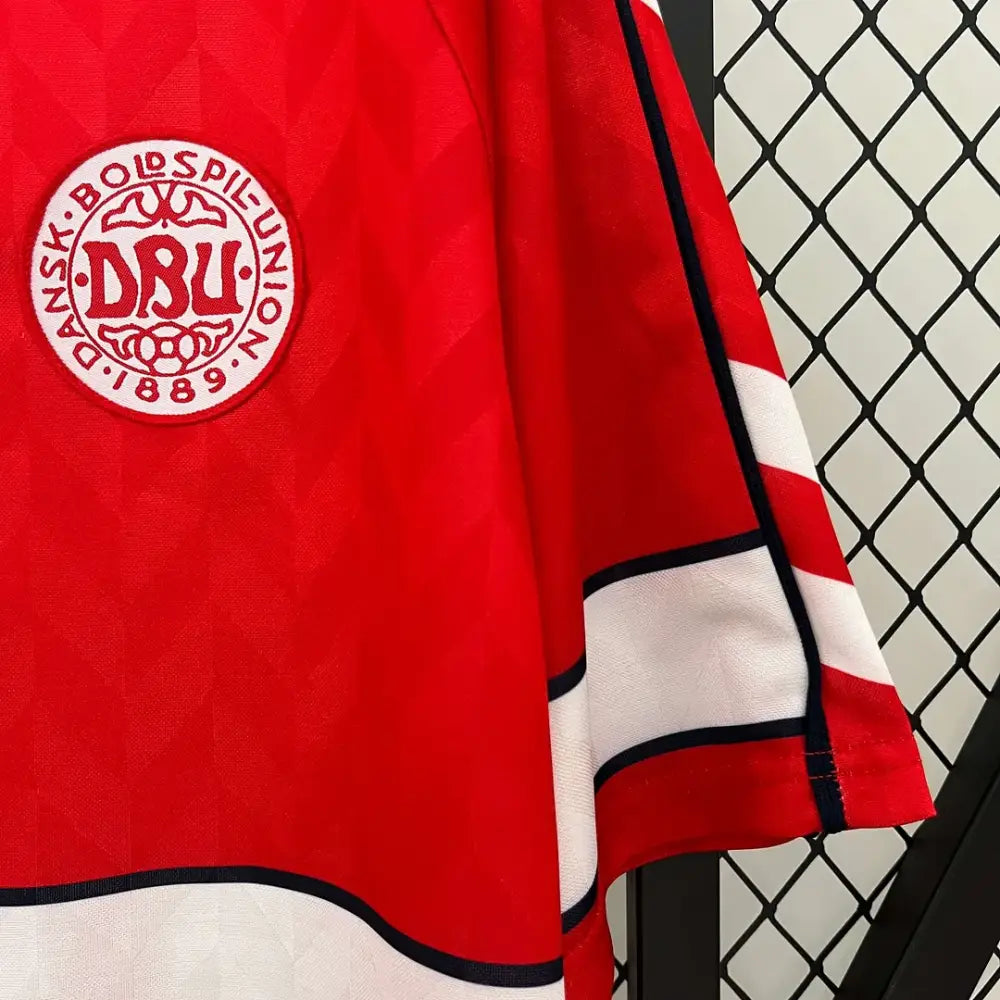 Retro Denmark 1988 Home Shirt Clothing