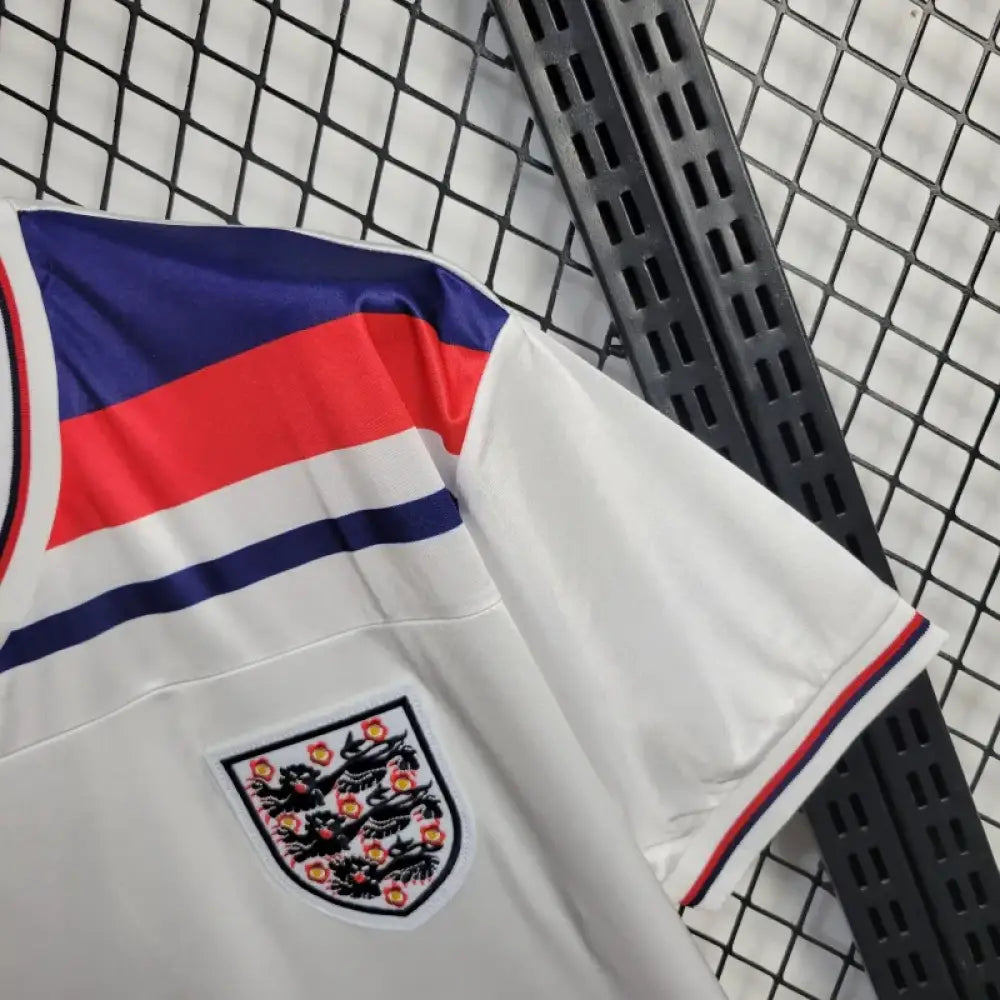 Retro England 1982 Home Shirt Clothing