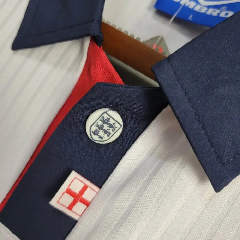 Retro England 1998 Home Shirt Clothing