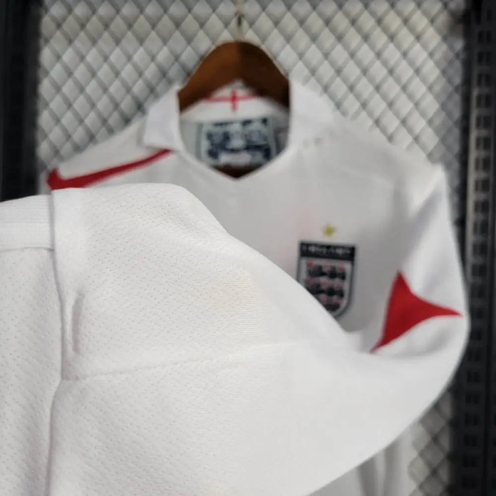 Retro England 2006 Home Long-Sleeve Shirt Clothing