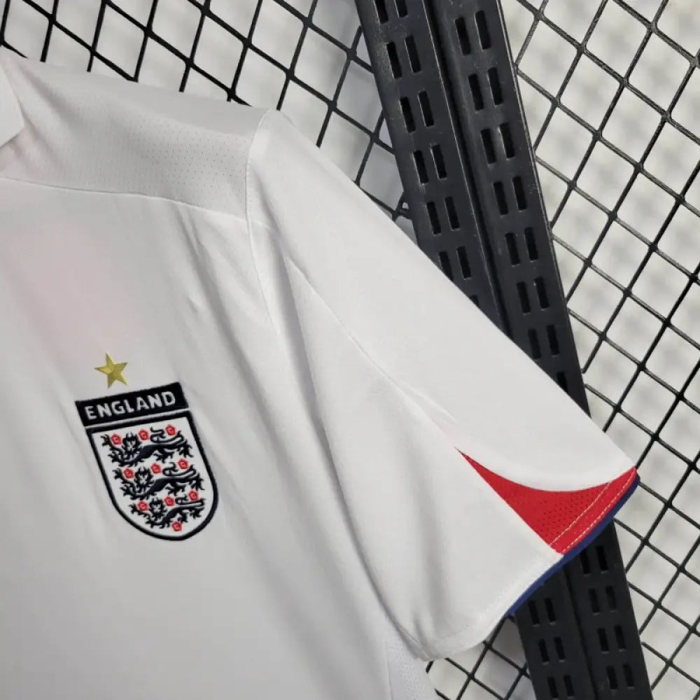 Retro England 2006 Home Shirt Clothing