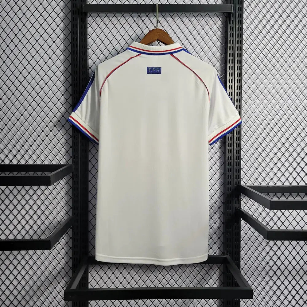 Retro France Away Shirt 1998 Clothing