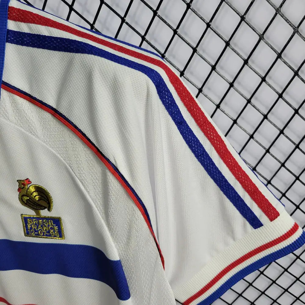 Retro France Away Shirt 1998 Clothing