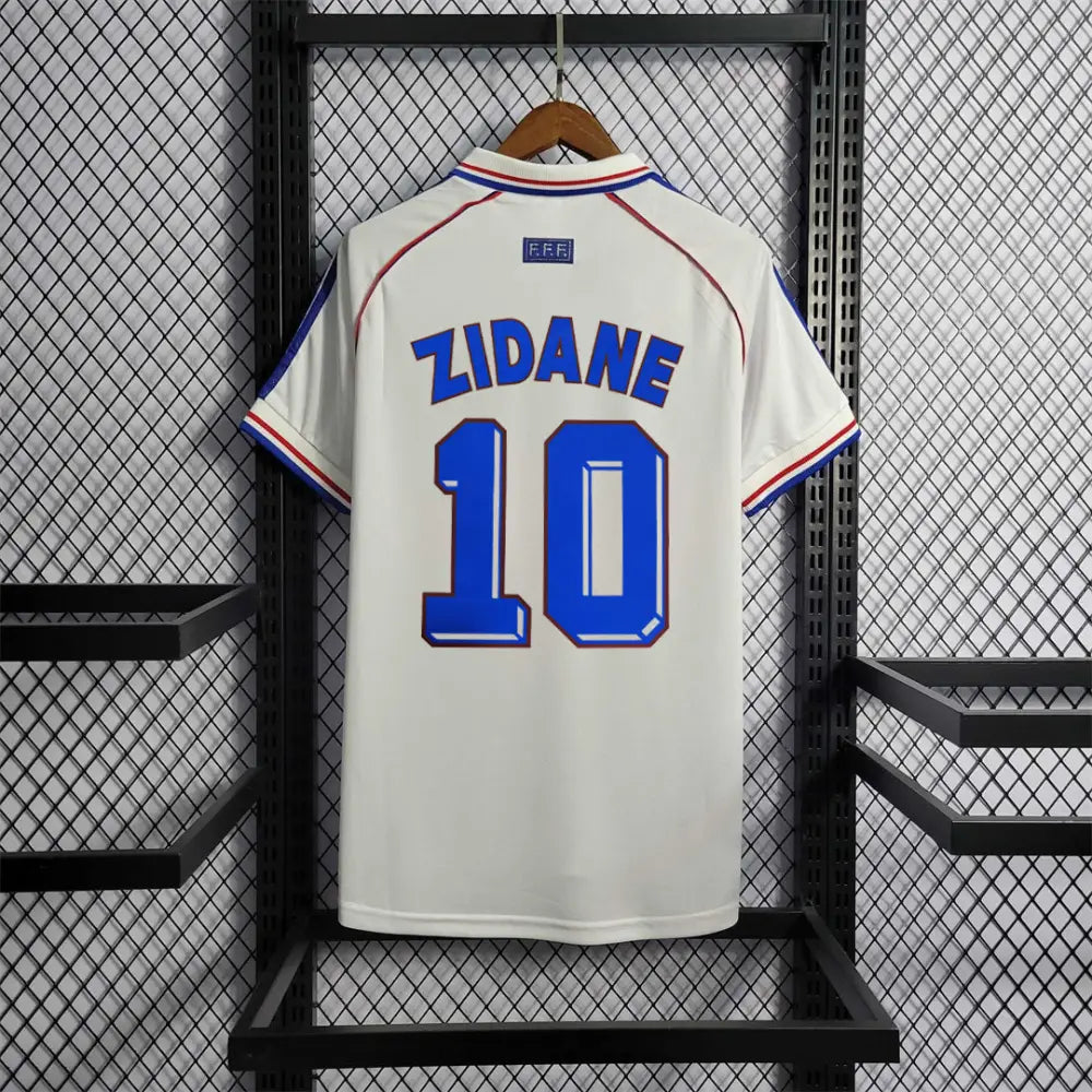 Retro France Away Shirt 1998 Clothing