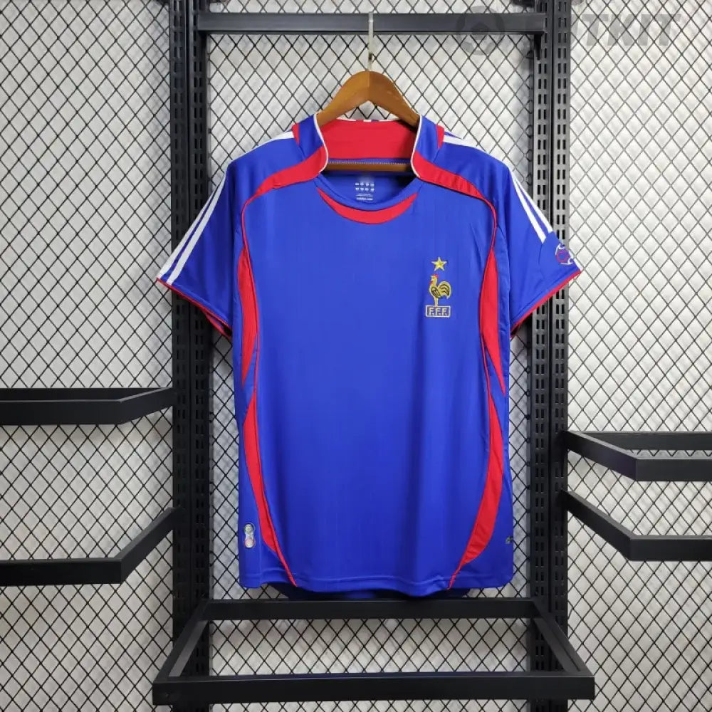 Retro France Home Shirt 2006 Clothing