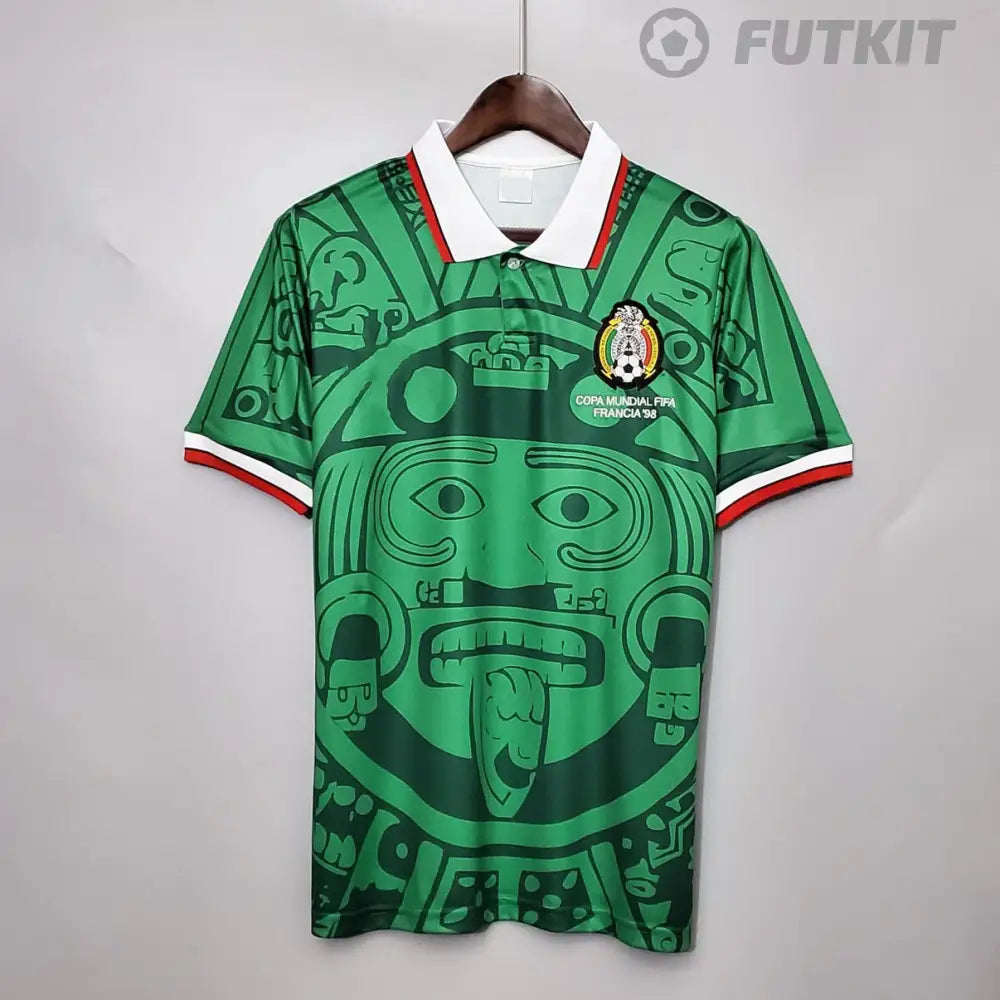 Retro Mexico Home Shirt 1998 Clothing