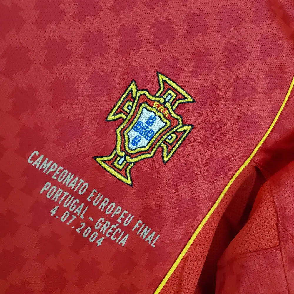Retro Portugal Home Shirt 2004 Clothing