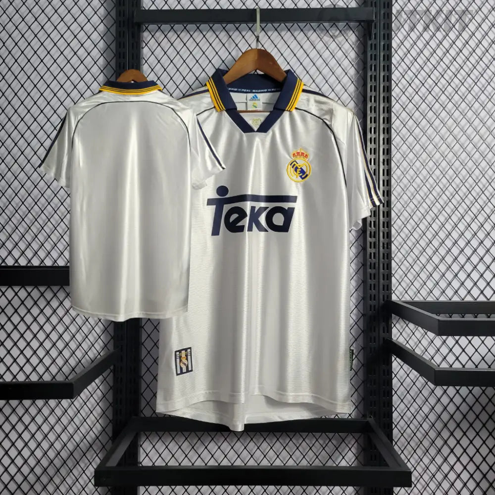 Retro Real Madrid Home Shirt 98/00 Clothing