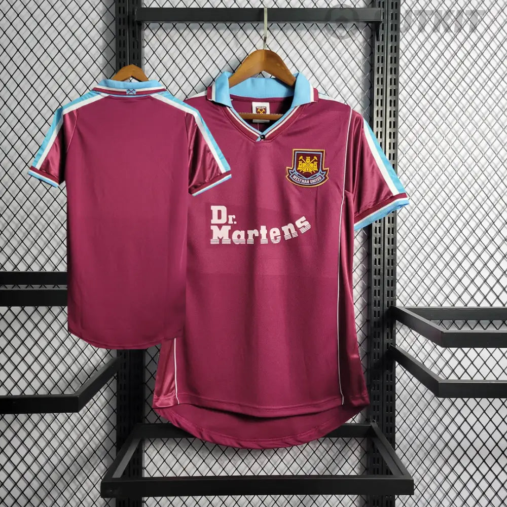 Retro West Ham United Home Shirt 1999/00 Clothing