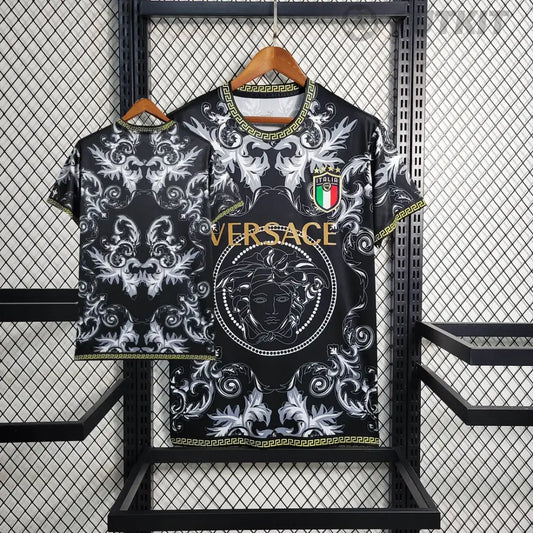 2022/23 Italy Special Shirt Black Clothing