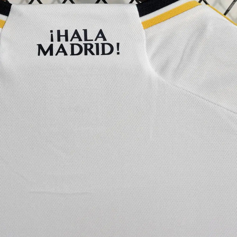 2023/24 Real Madrid Home White Fans Soccer Jersey Clothing