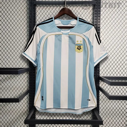 Argentina Home Retro Shirt 2006 Clothing