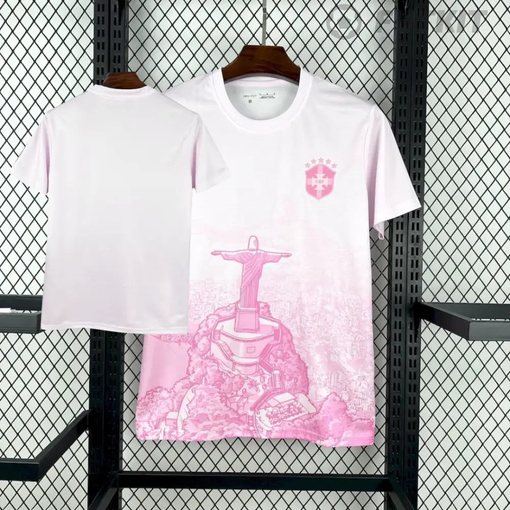 Brazil 2025/26 Special Edition Pink Shirt Clothing