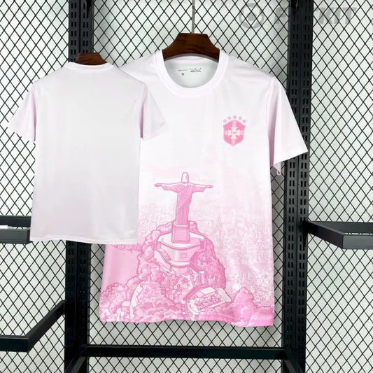 Brazil 2025/26 Special Edition Pink Shirt Clothing