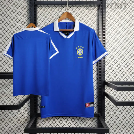 Brazil Away Retro Shirt 1997 Clothing