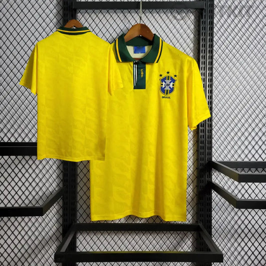 Brazil Home Retro Shirt 1991/93 Clothing
