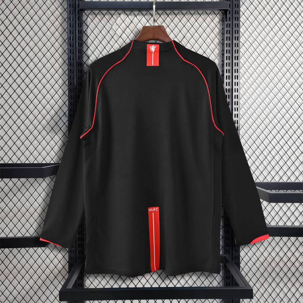Retro Man Utd 2007/08 Bortatröja Långärmad