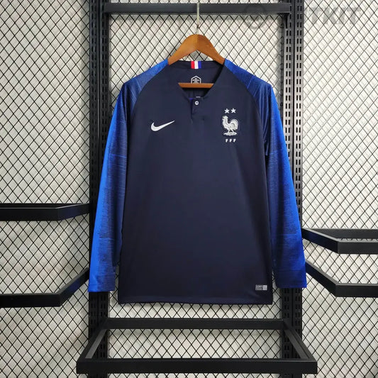 France 2018 Home Long-Sleeve Shirt Clothing