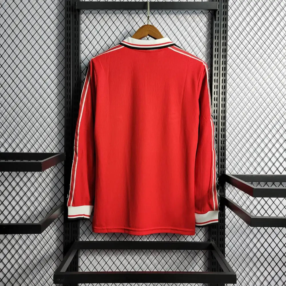Manchester United 1998/99 Retro Home Long Sleeve Shirt