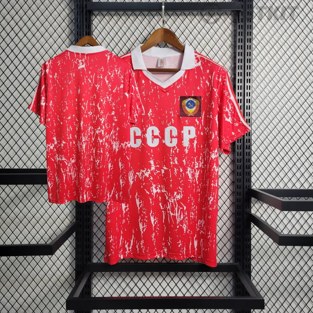 Retro 1990 Cccp Soviet Union Home Shirt Clothing